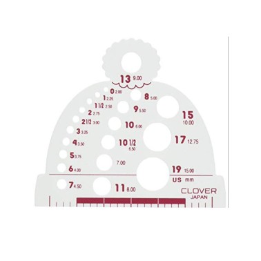Clover - Knitting needle gauge Hat